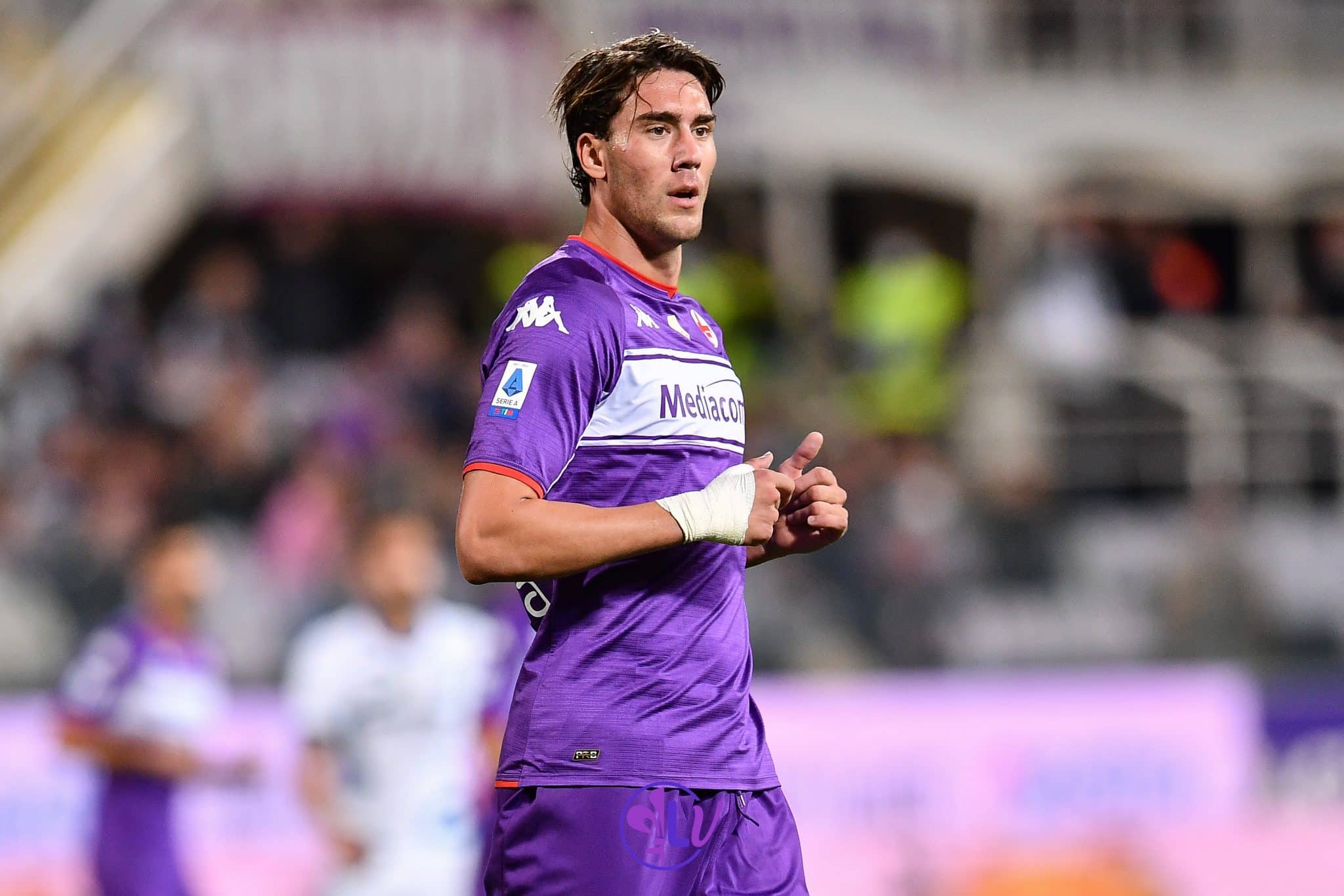Dusan VlahovicFirenze, stadio A.Franchi, 21.09.2021, Fiorentina-Inter, foto Lisa Guglielmi. Copyright Labaroviola.com