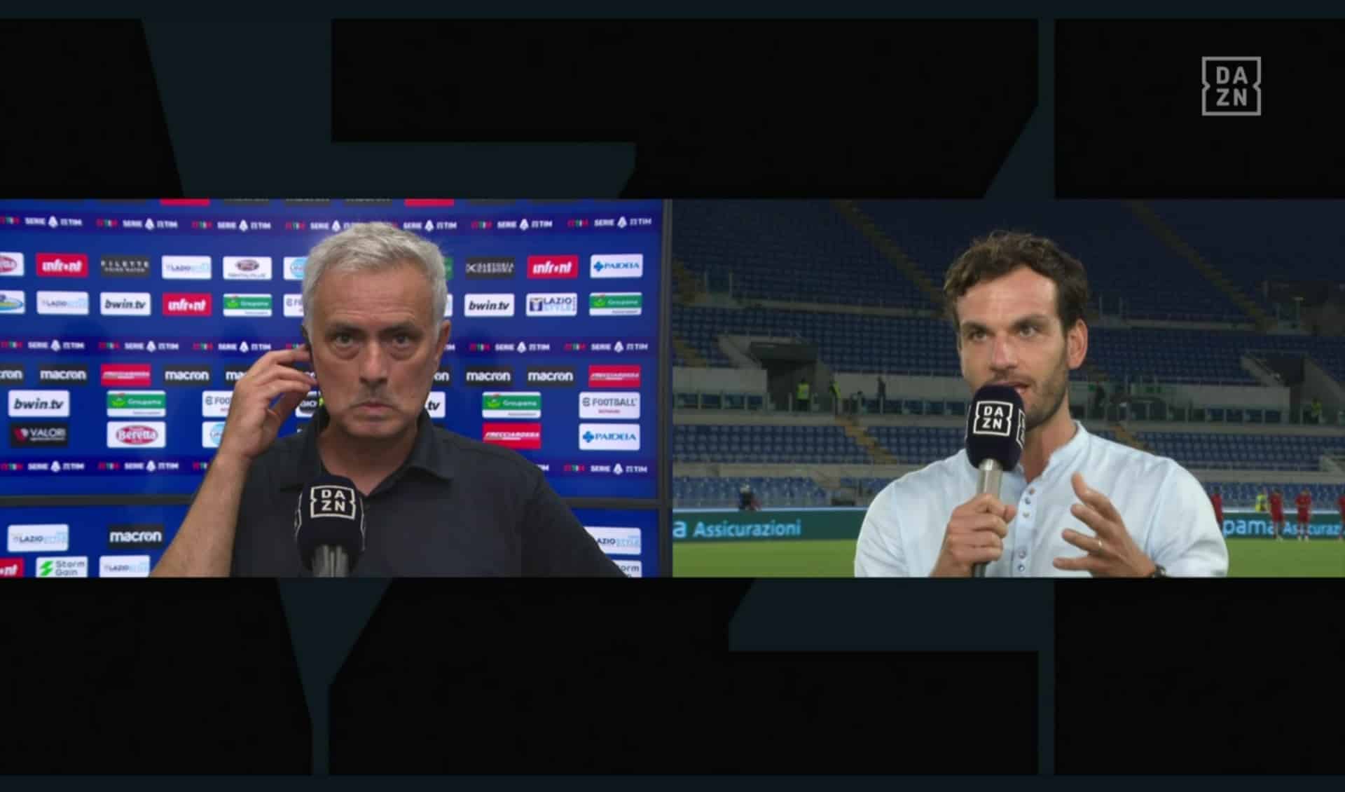 Mourinho, frecciata a Parolo: "Complimenti per la vittoria". La risposta: "Non sono di parte"