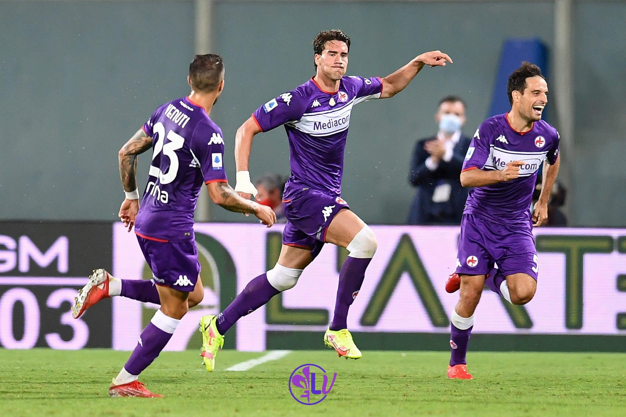 Firenze, stadio A.Franchi, 28.08.2021, Fiorentina-Torino, foto Lisa Guglielmi. Copyright Labaroviola.com