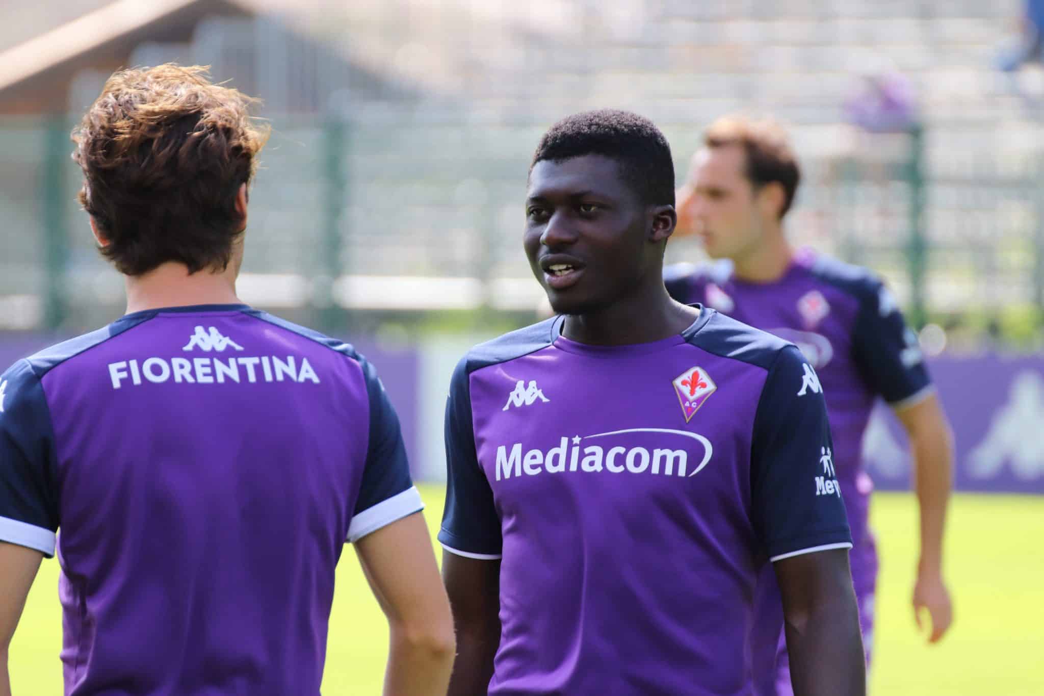 Moena, stadio Benatti, 29.07.2021, amichevole Fiorentina-Levico, foto Lisa Grelloni. Copyright Labaroviola.com