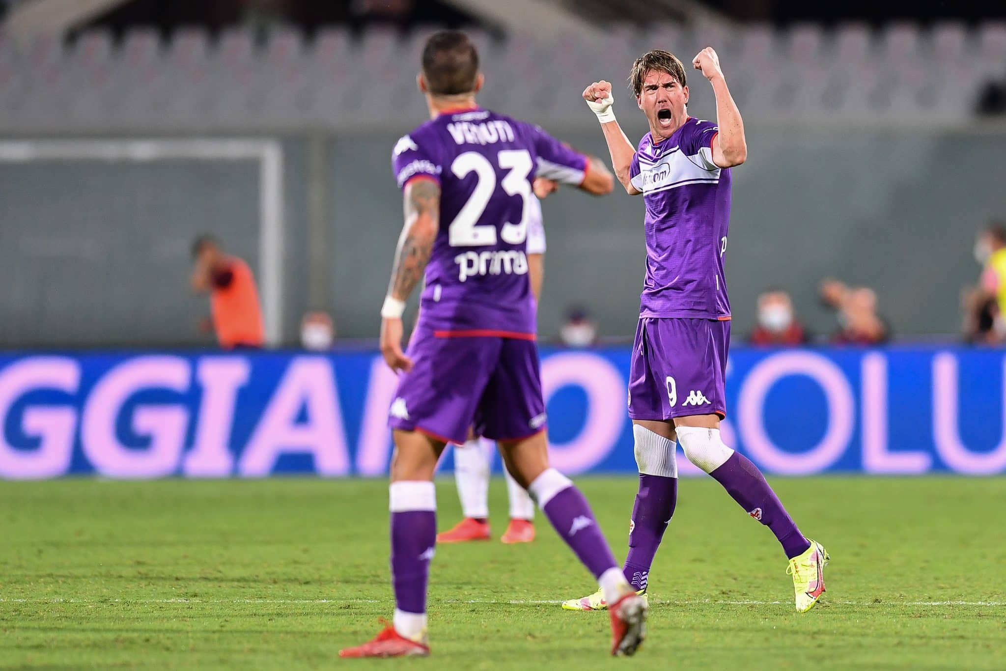 Firenze, stadio A.Franchi, 28.08.2021, Fiorentina-Torino, foto Lisa Guglielmi. Copyright Labaroviola.com