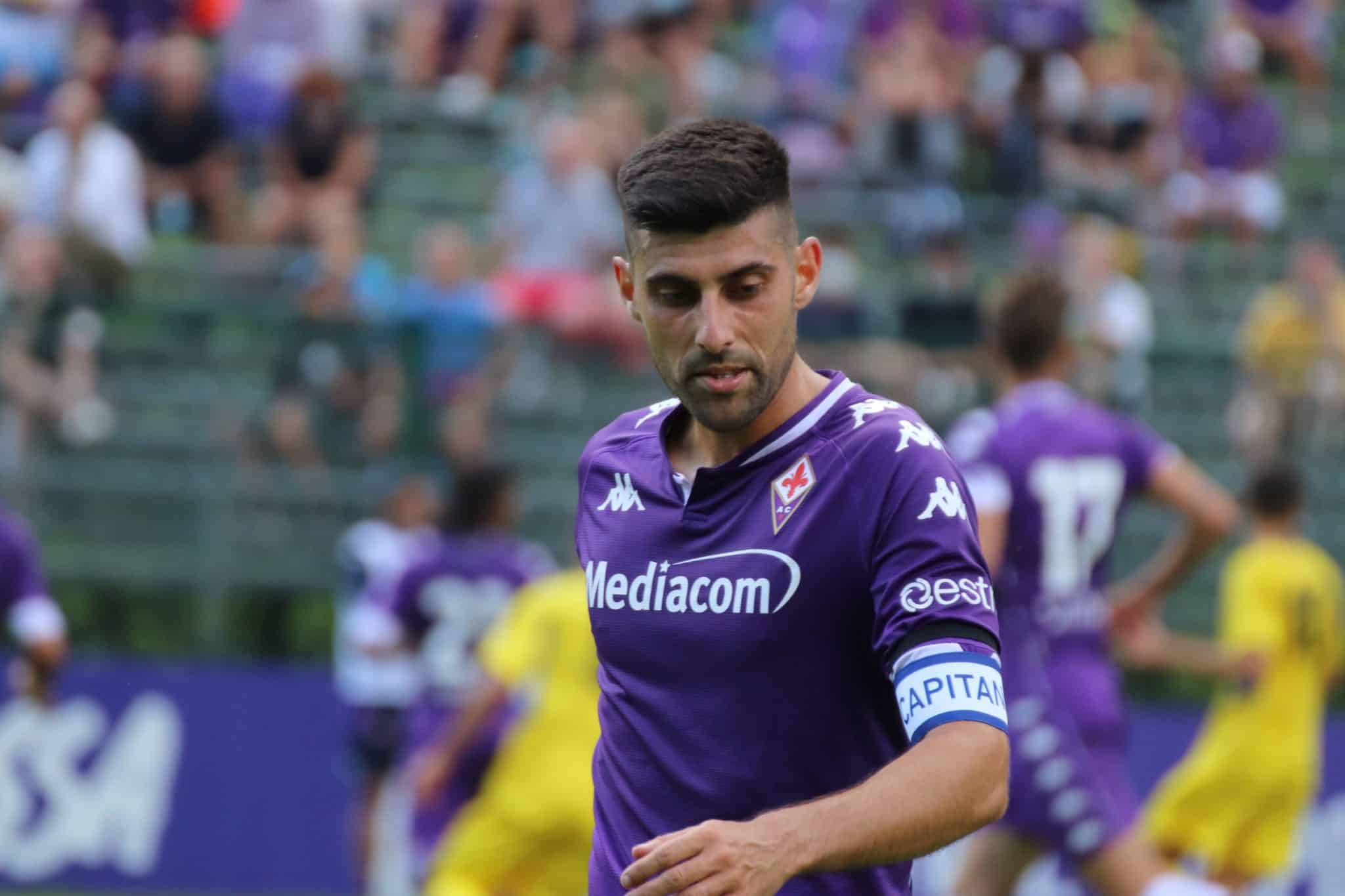 Moena, stadio Benatti, 29.07.2021, amichevole Fiorentina-Levico, foto Lisa Grelloni. Copyright Labaroviola.com