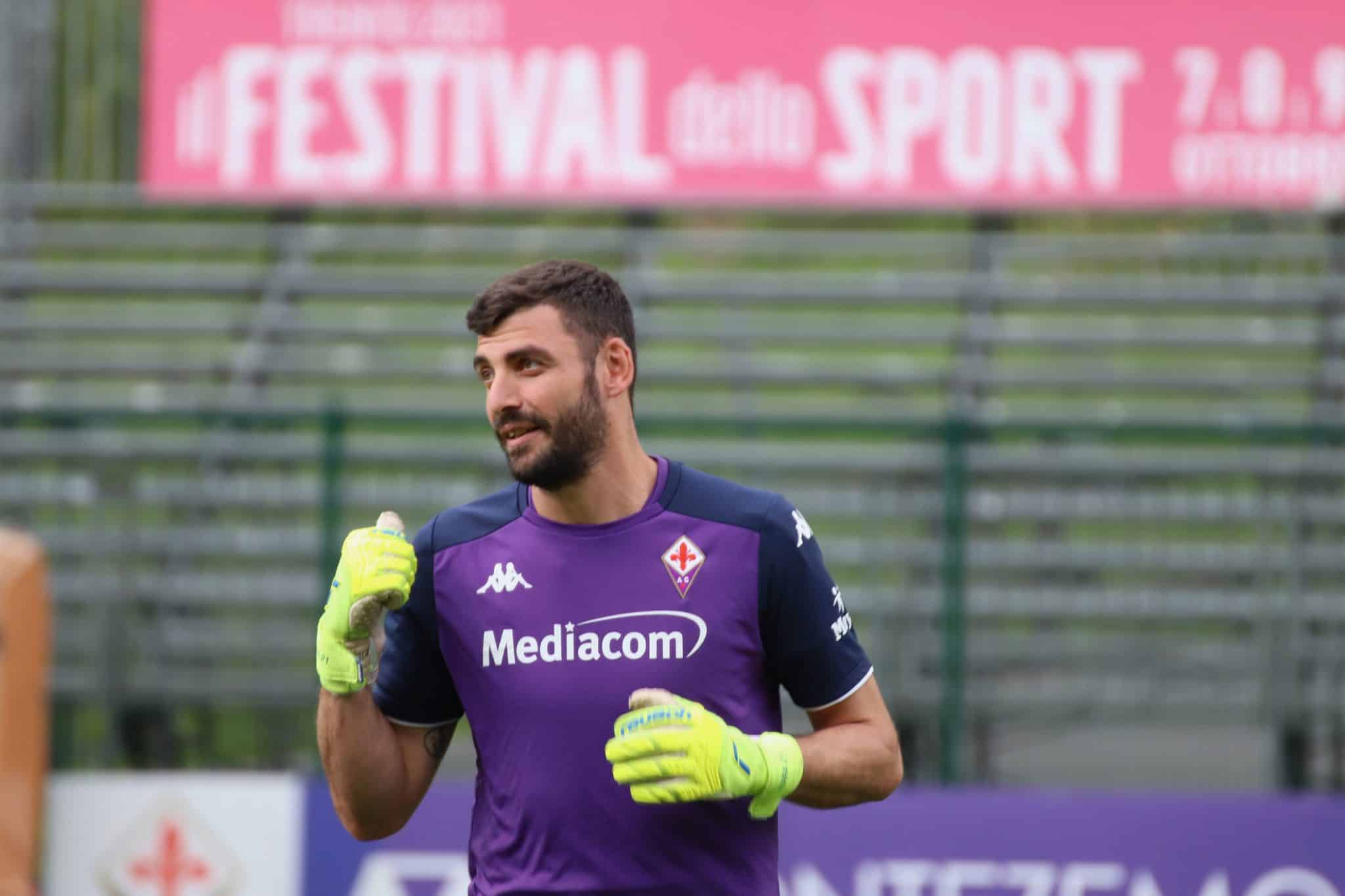 Moena, stadio Benatti, 30.07.2021, amichevole Fiorentina, foto Lisa Grelloni. Copyright Labaroviola.com
