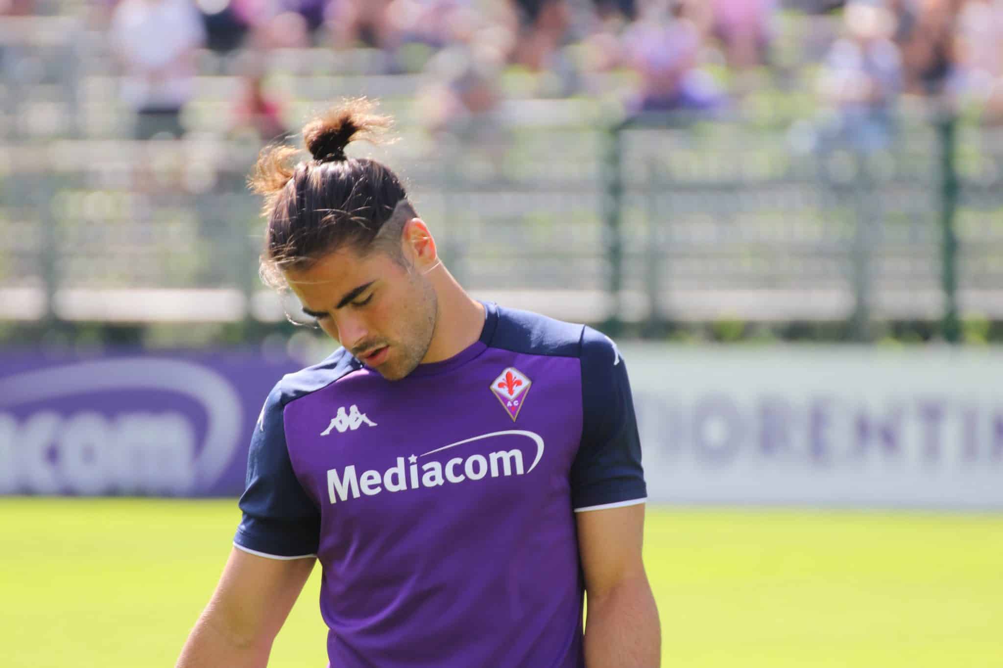 Moena, stadio Benatti, 29.07.2021, amichevole Fiorentina-Levico, foto Lisa Grelloni. Copyright Labaroviola.com