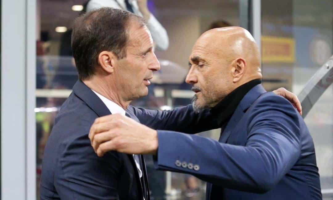 Allegri perde ancora e litiga con Spalletti: "Ha perso e mi fa la morale". Quasi alle mani i due