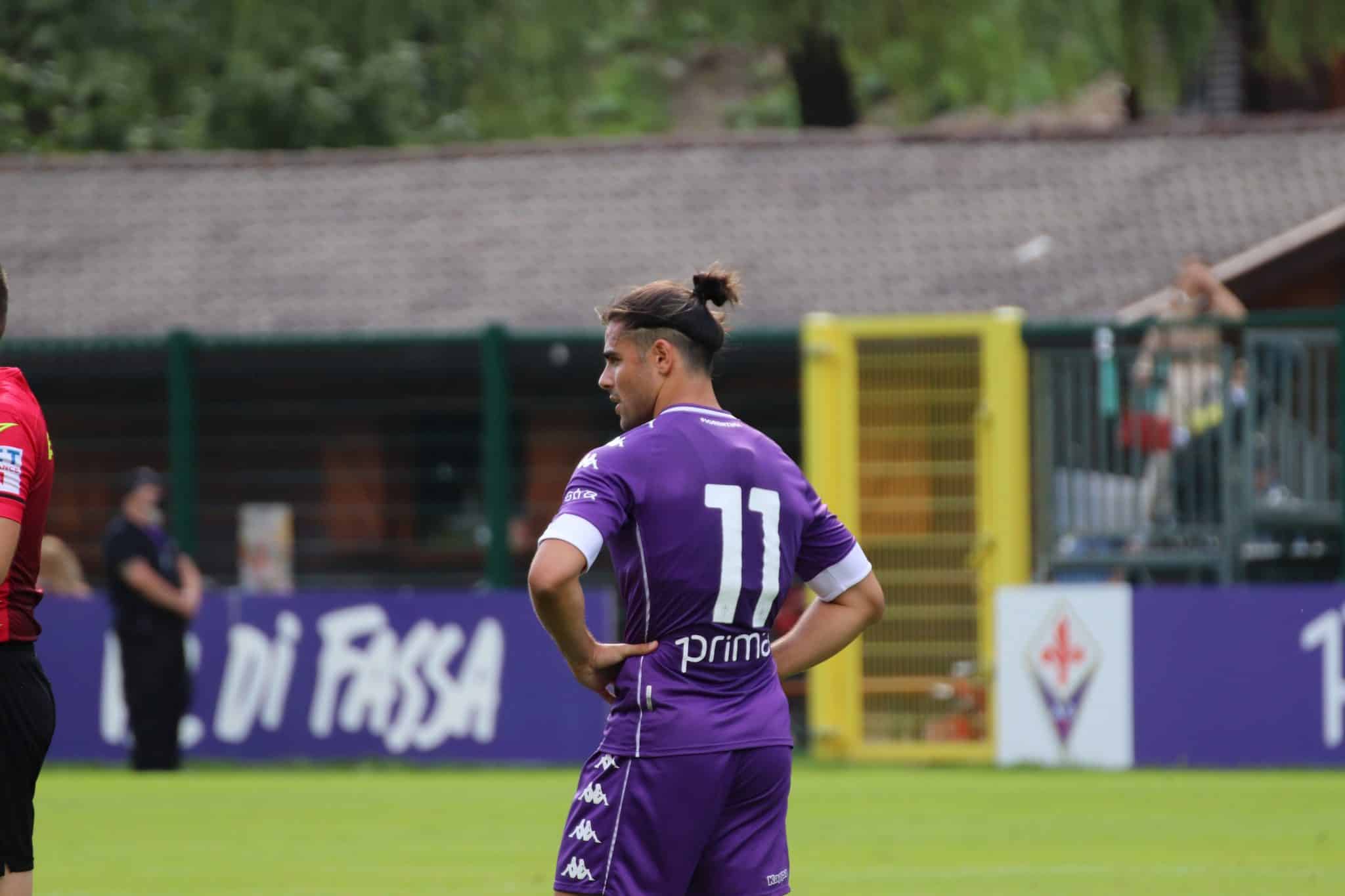 Moena, stadio Benatti, 29.07.2021, amichevole Fiorentina-Levico, foto Lisa Grelloni. Copyright Labaroviola.com