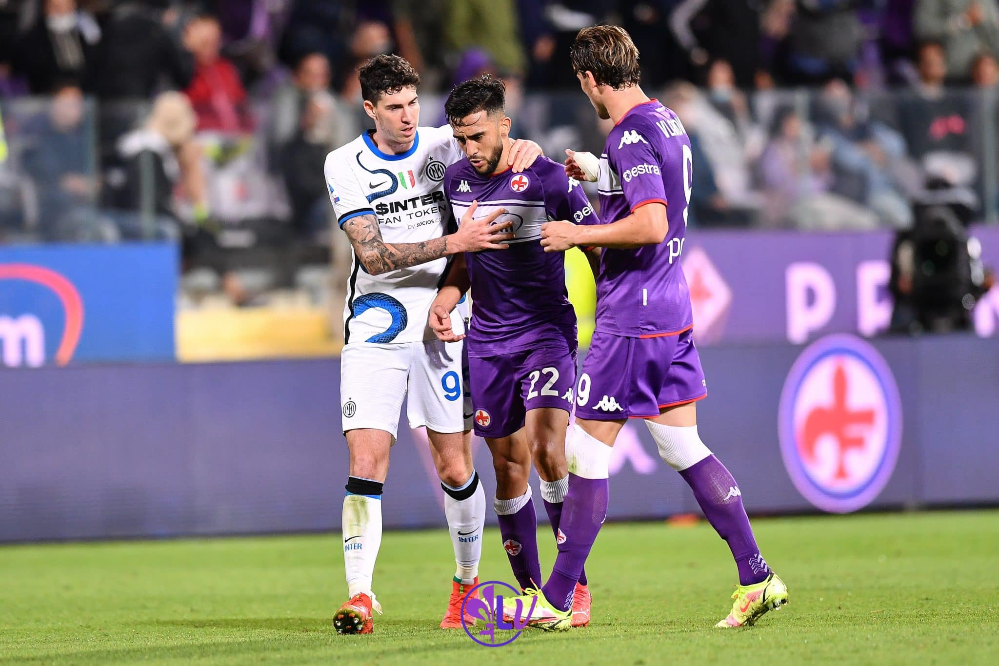 Firenze, stadio A.Franchi, 21.09.2021, Fiorentina-Inter, foto Lisa Guglielmi. Copyright Labaroviola.com
