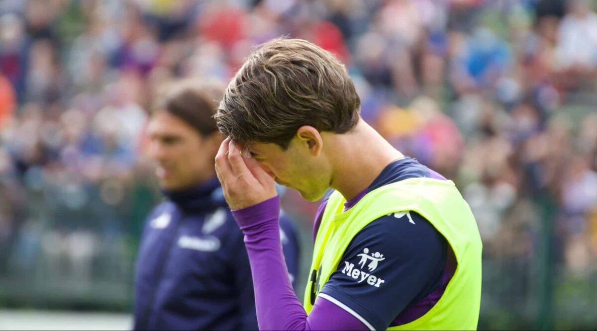 CorSport, Vlahovic ha diviso Firenze: ora può “rimediare” solo macinando gol  - Moena, stadio Benatti, 28.07.2021, allenamento, foto Lisa Grelloni. Copyright Labaroviola.com