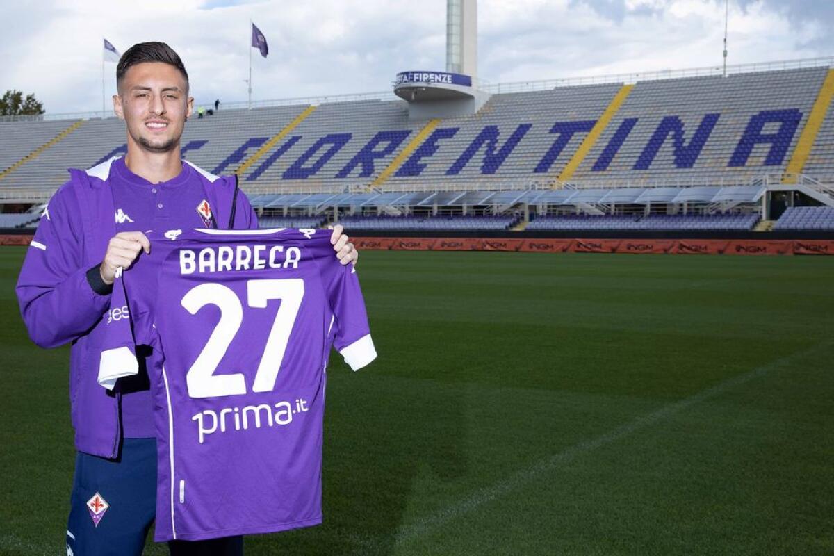 Barreca: "Stagione deludente alla Fiorentina. Mi manca giocare, darò tutto a Lecce per rilanciarmi" - Foto di proprietà di ACF Fiorentina. Riproduzione vietata ©