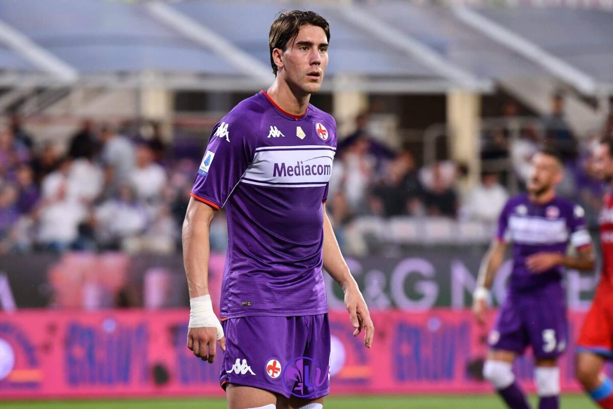 D. Rossi: "Vlahovic faccia il giocatore finché è a Firenze. Deve tanto alla Fiorentina" - Dusan Vlahovic