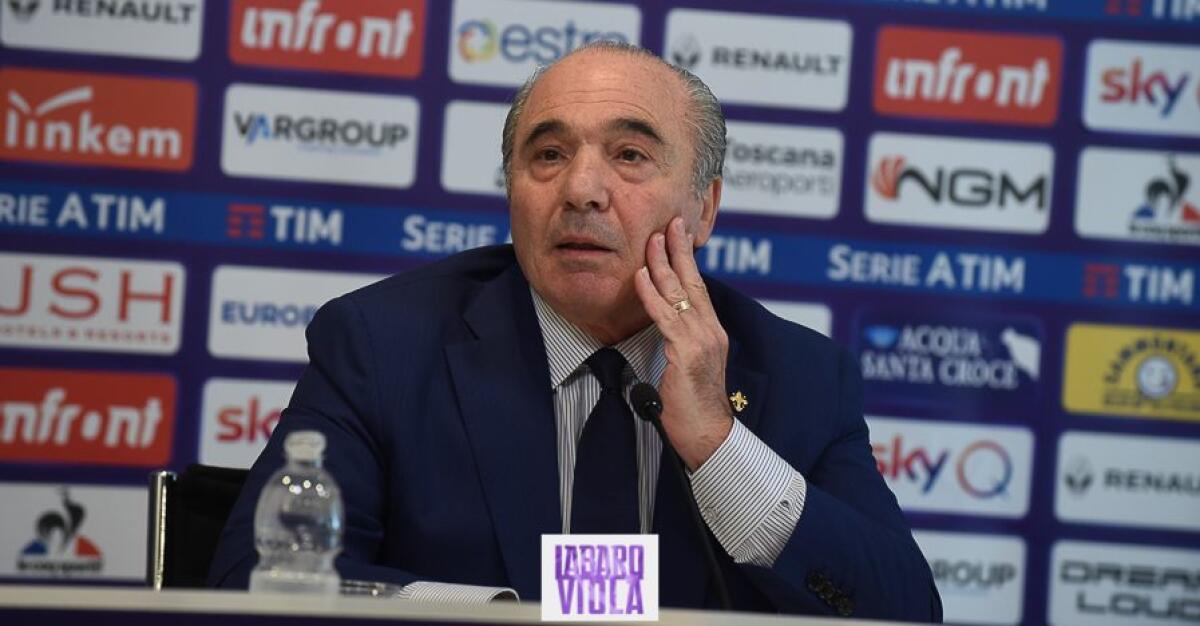 Commisso: "In Italia le regole non sono uguali per tutti. Stadio? Non me lo hanno fatto fare" - Firenze, stadio Franchi, 06/06/2019, presentazione Rocco B. Commisso, foto Fiorenzo Sernacchioli. Copyright Labaroviola.com