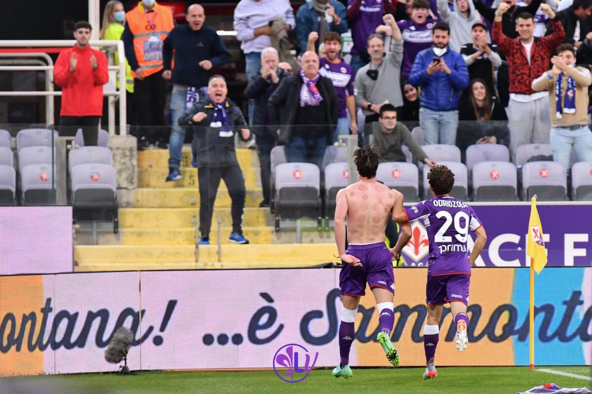 Rigore sotto la ferrovia e doppietta sotto la Fiesole. E adesso? - Firenze, stadio A.Franchi, 31.10.2021, Fiorentina-Spezia, foto Lisa Guglielmi. Copyright Labaroviola.com