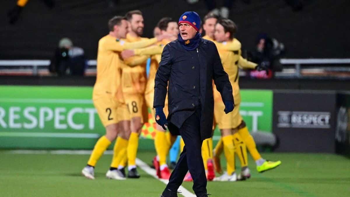 La Roma di Mourinho fa una figuraccia, perde 6-1 contro il Bodo/Glimt in Conference League - 