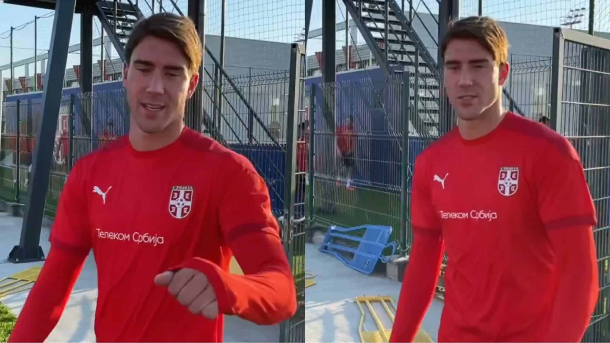 Vlahovic non pensa al mancato rinnovo: concentrato sulla Serbia, vuole portarla al Mondiale