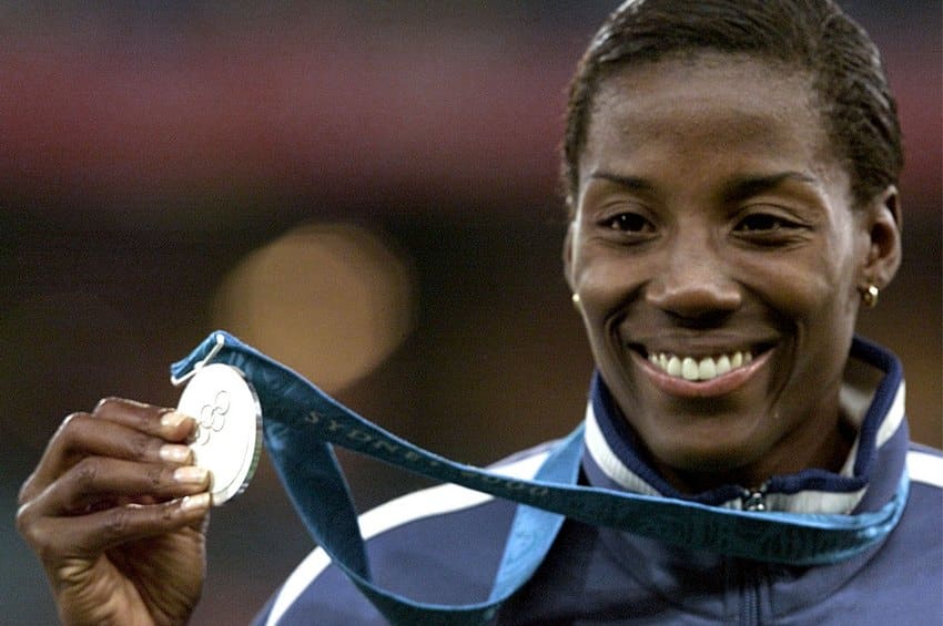 fiona may con medaglia argento conquistata sul salto in lungo. FILIPPO MONTEFORTE