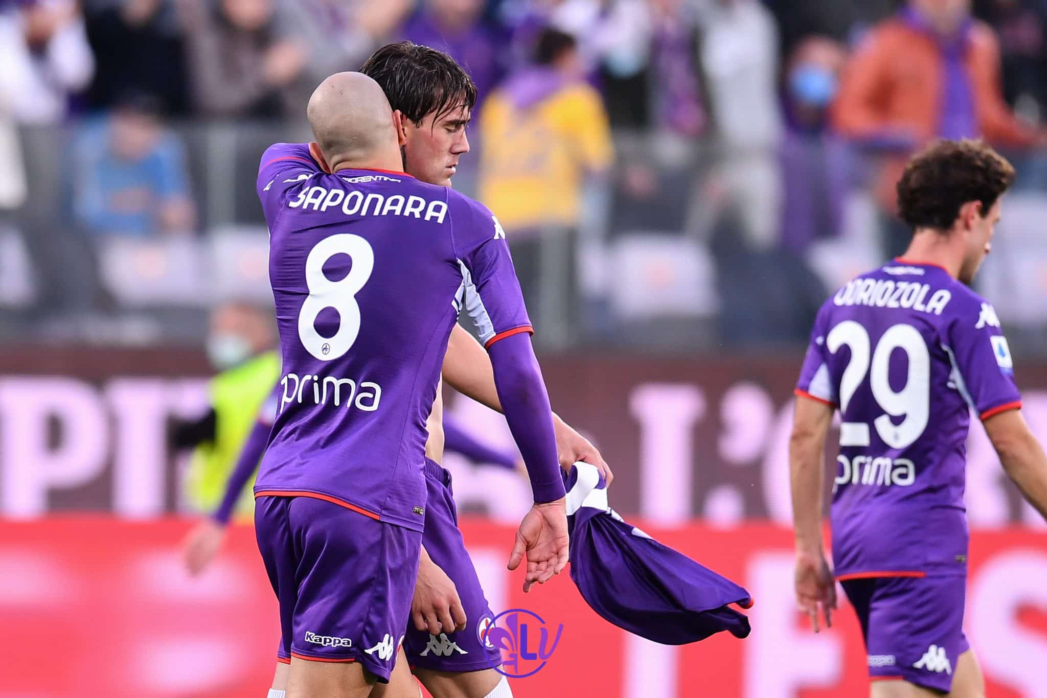 Firenze, stadio A.Franchi, 31.10.2021, Fiorentina-Spezia, foto Lisa Guglielmi. Copyright Labaroviola.com