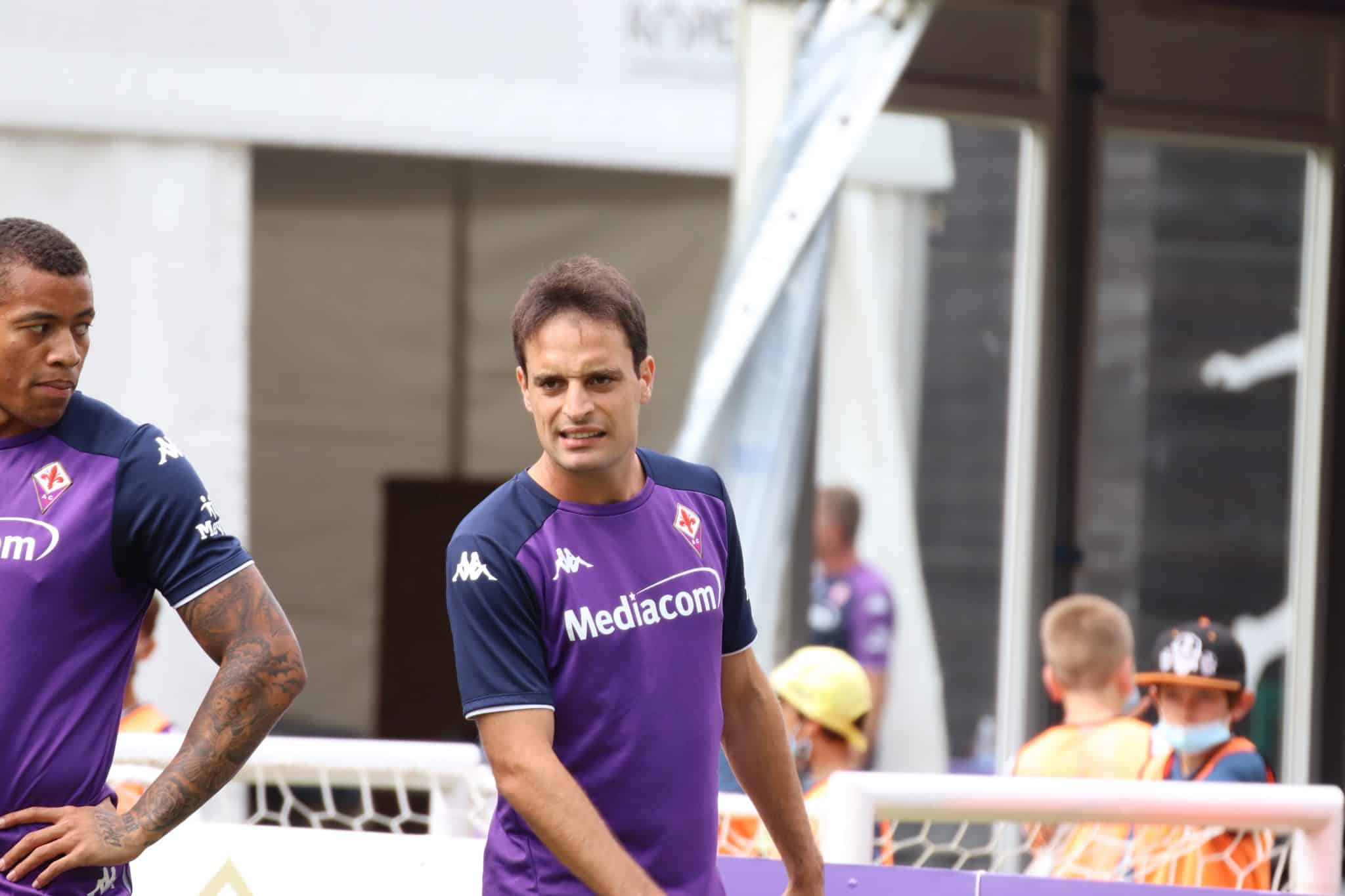 Moena, stadio Benatti, 30.07.2021, amichevole Fiorentina, foto Lisa Grelloni. Copyright Labaroviola.com