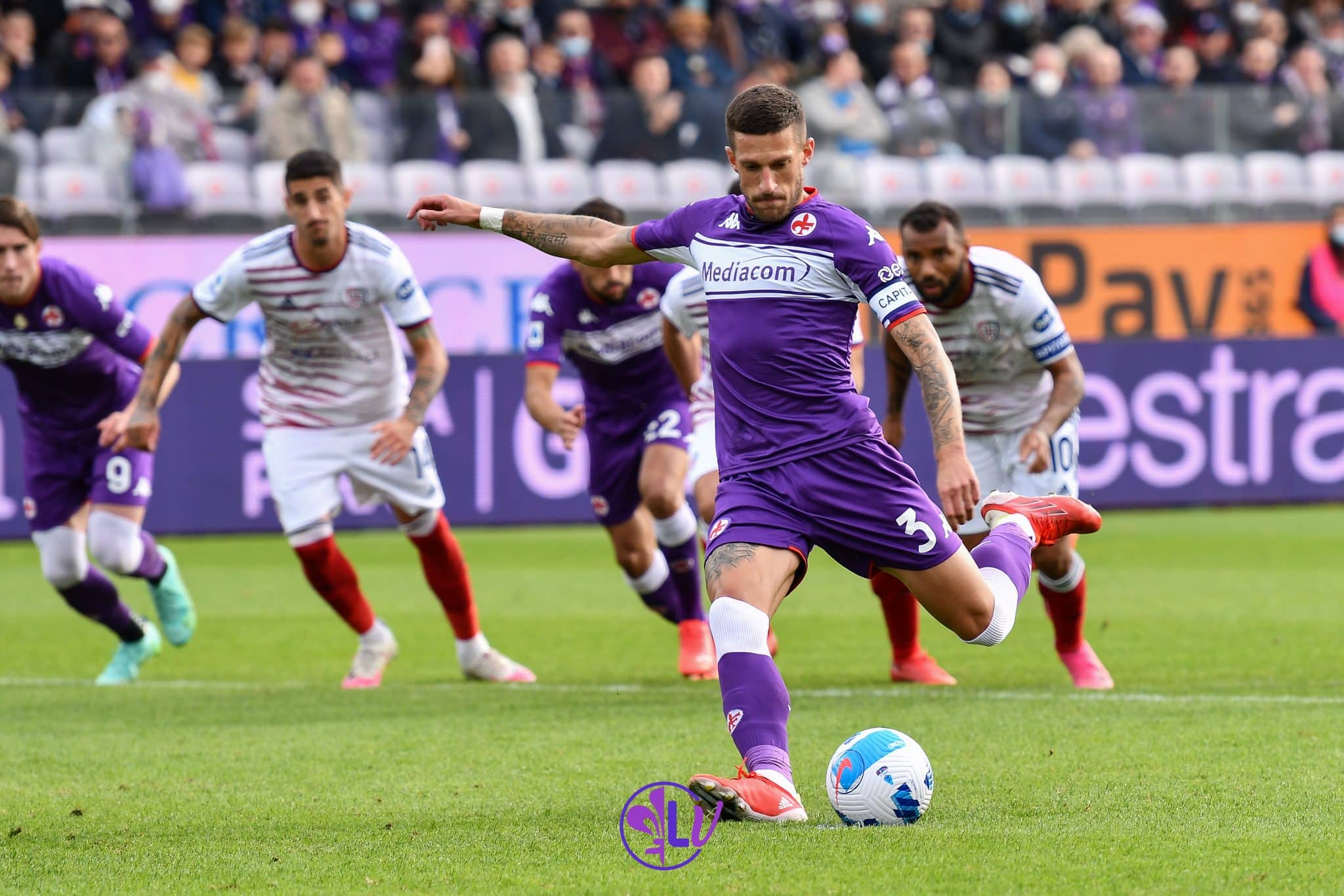 Firenze, stadio A.Franchi, 24.10.2021, Fiorentina-Cagliari, foto Lisa Guglielmi. Copyright Labaroviola.com