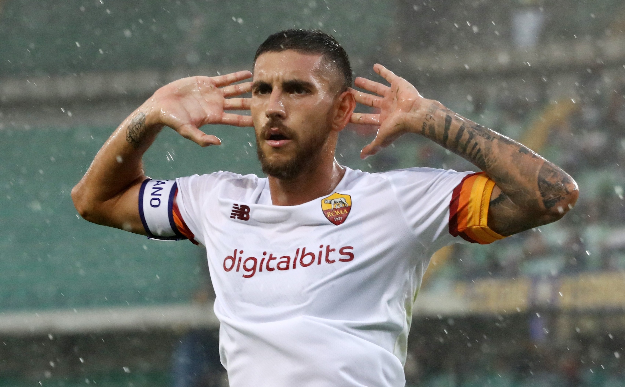 Pellegrini illumina la Roma con un bellissimo gol di tacco sotto il diluvio di Verona
