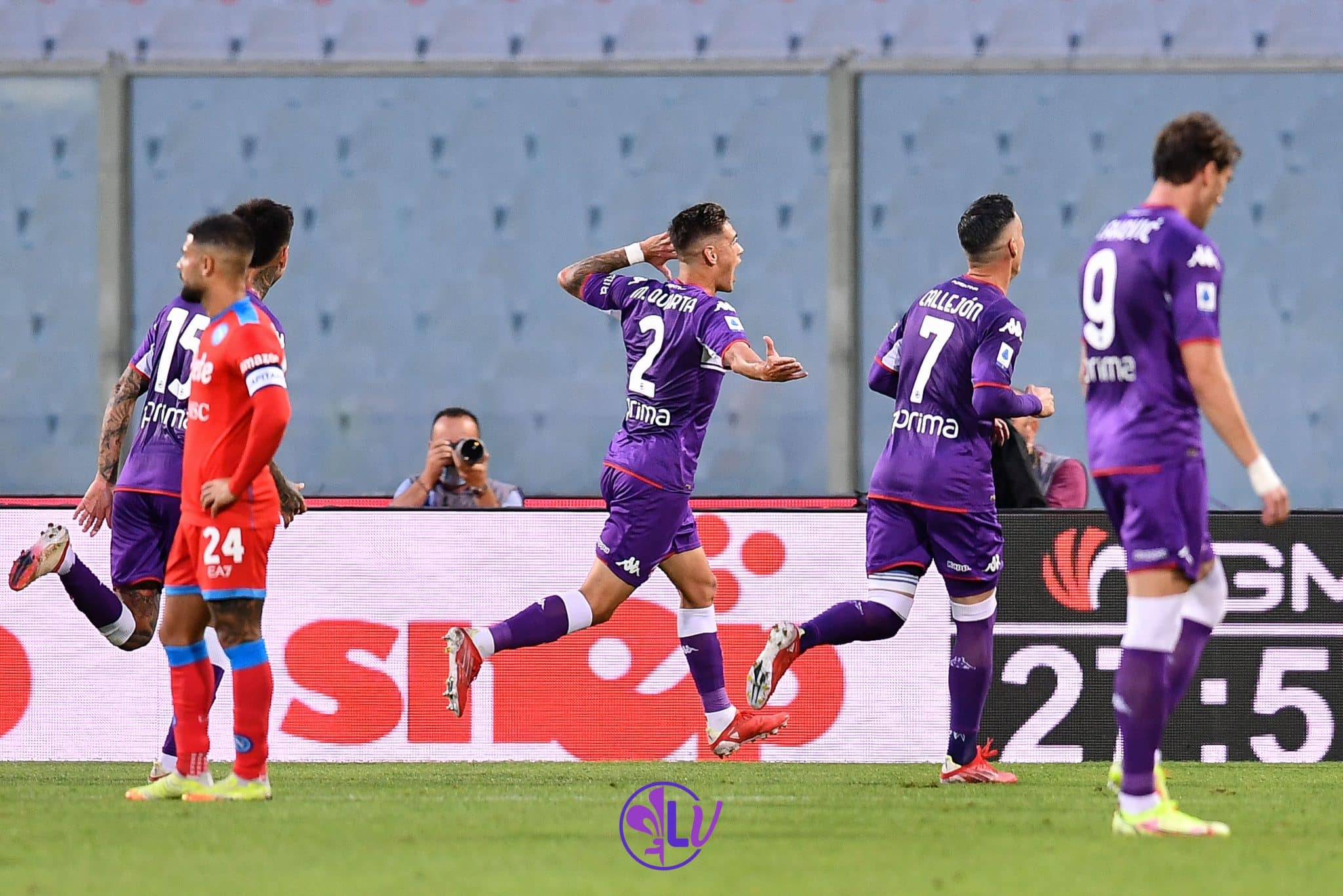 Esultanza Lucas Martinez Quarta