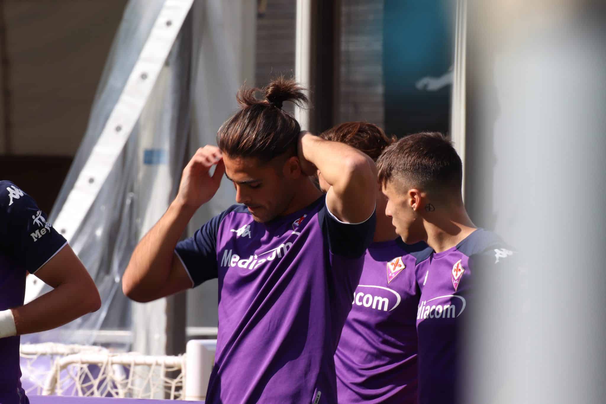 Moena, stadio Benatti, 29.07.2021, amichevole Fiorentina-Levico, foto Lisa Grelloni. Copyright Labaroviola.com