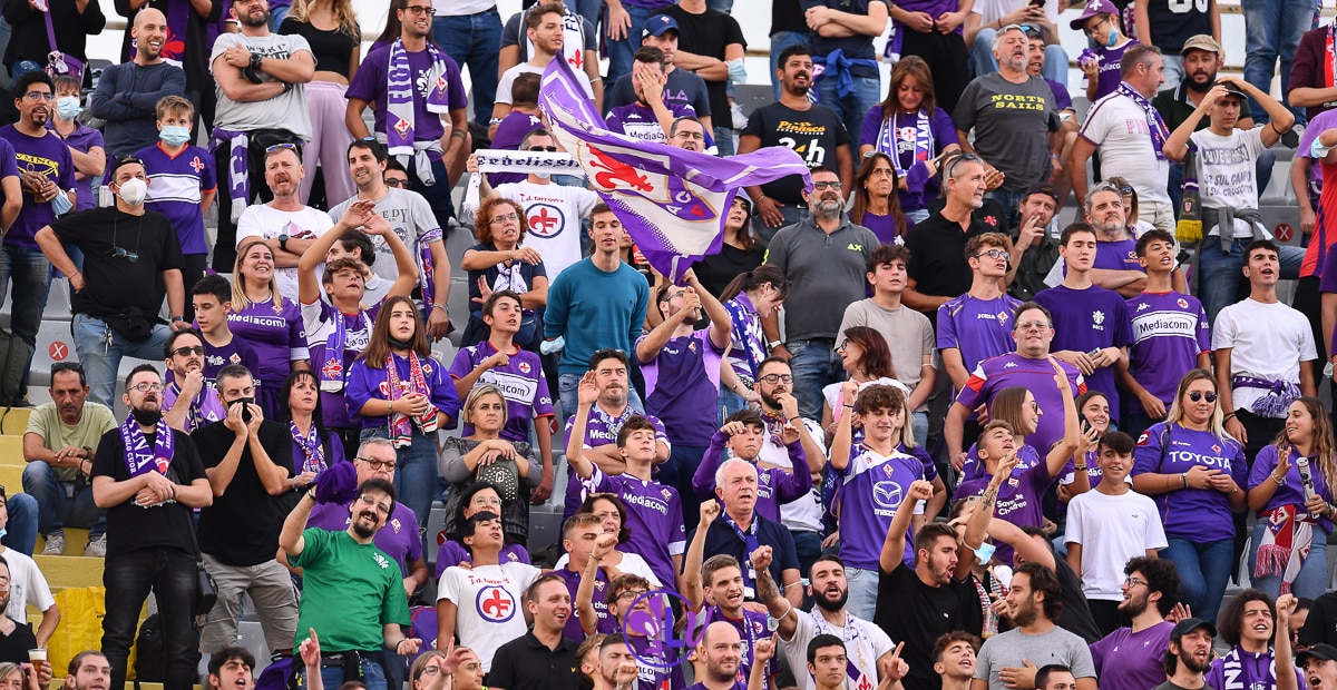 Firenze, stadio A.Franchi, 03.10.2021, Fiorentina-Napoli, foto Lisa Guglielmi. Copyright Labaroviola.com