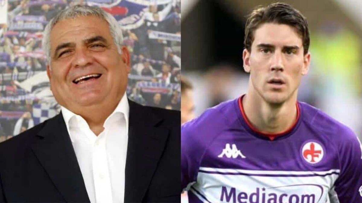 Corvino: “Vlahovic? Grinta di Toni e determinazione di Batistuta. Il valore? Lo fa chi vende” - 