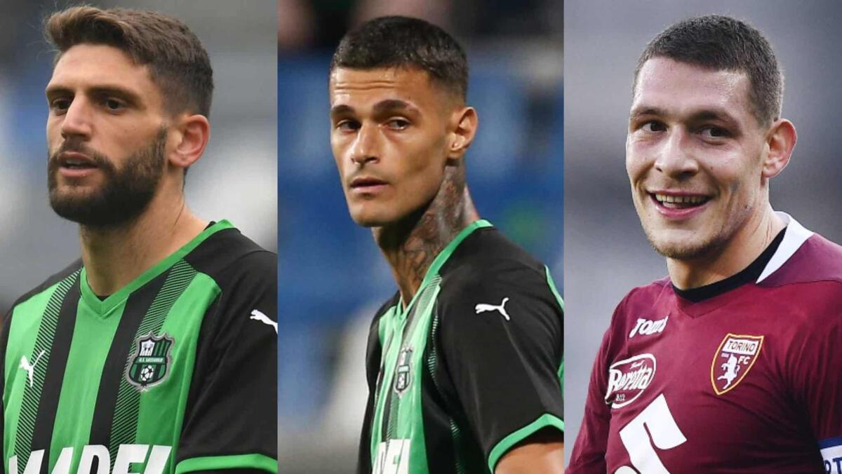 Nazione, Berardi-Scamacca restano nel mirino. Belotti? Occhio allo svincolo - 