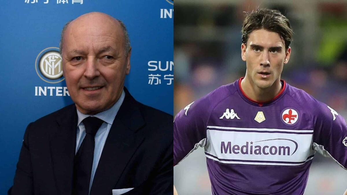 Marotta parla di Vlahovic: "Non è bello togliere facilmente un patrimonio della Fiorentina" - 