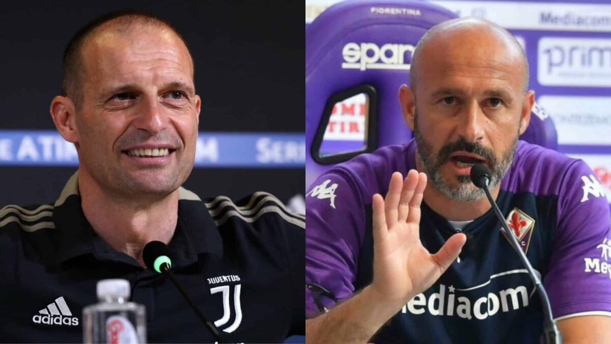 Allegri: "Italiano è un allenatore bravo che aggredisce, dobbiamo battere la Fiorentina" - 