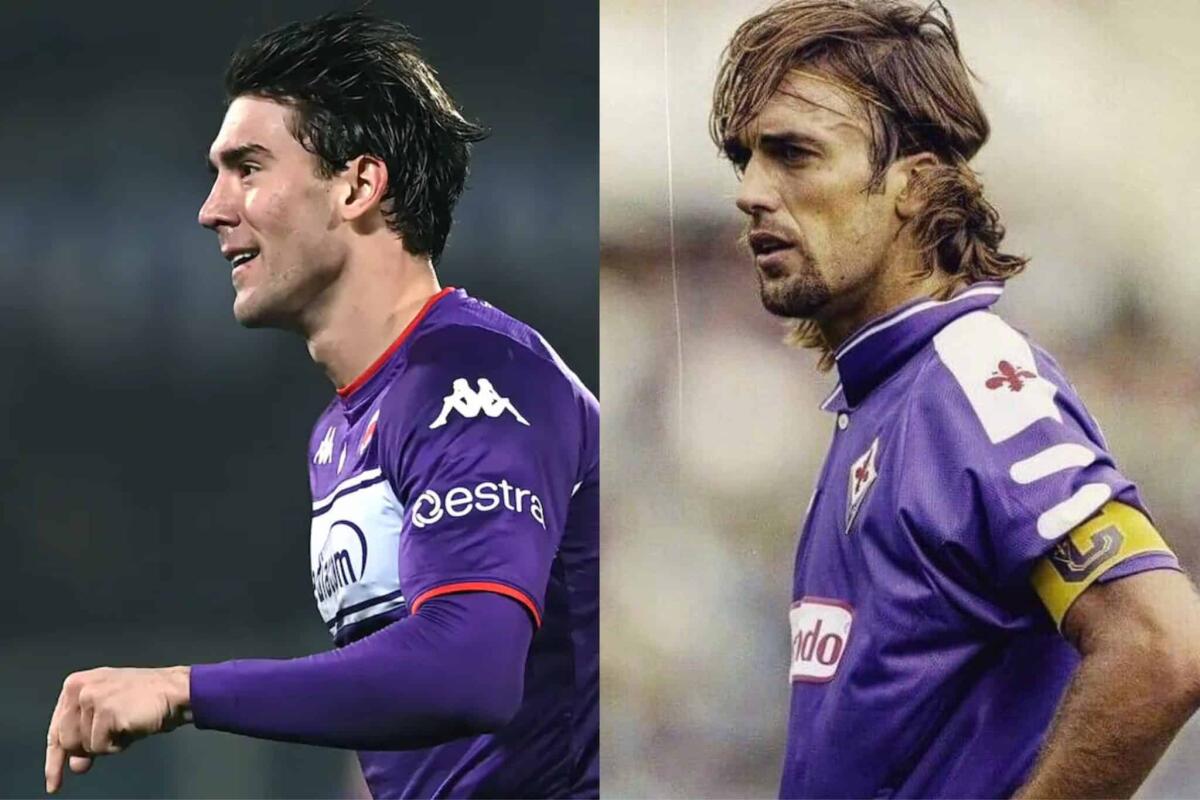 Vlahovic-Batistuta, il paragone avanza ma il serbo se ne andrà presto e da avversario verrà fischiato  - ces":[],"is_remix":false}
