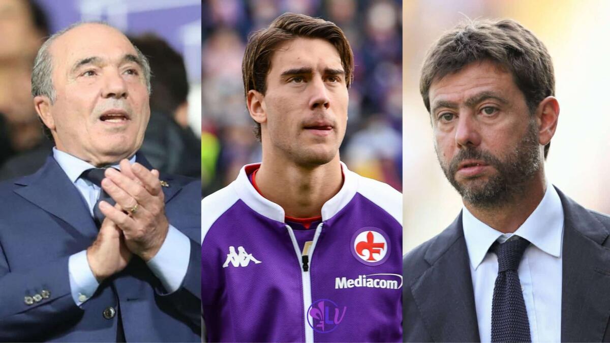 Juventus vuole Vlahovic ma questa volta la Fiorentina non permetterà pagamenti stile Chiesa - 