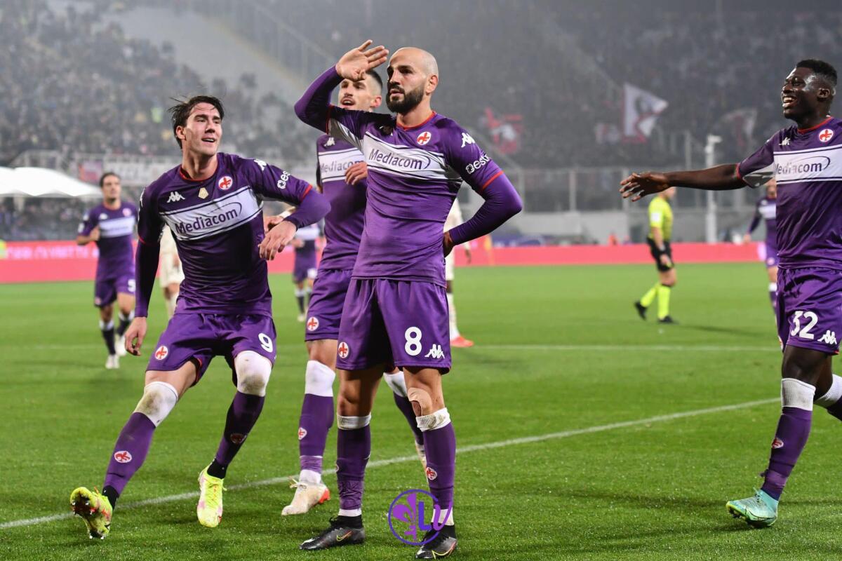 Al 47' Fiorentina-Milan 2-0 al Franchi. I viola raddoppiano con un bellissimo gol di Saponara - Esultanza Riccardo Saponara