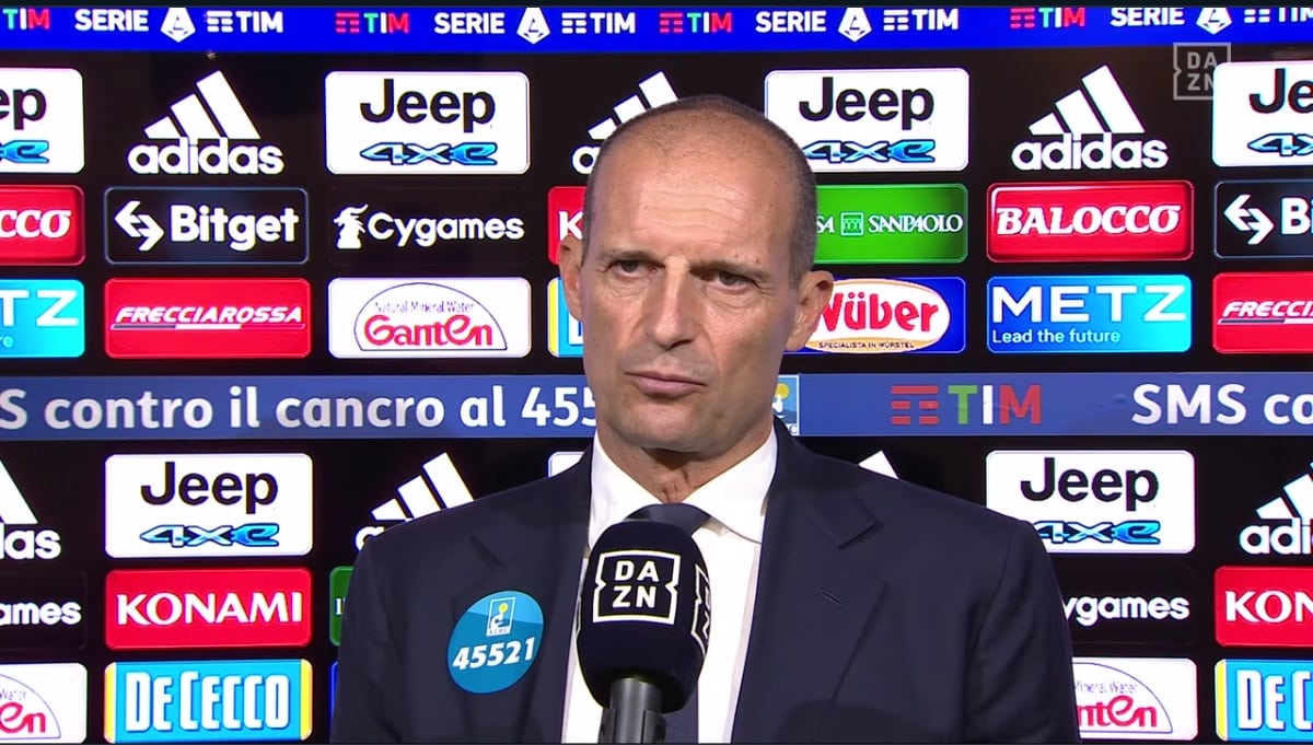 Allegri esulta: "Bella prestazione, la Fiorentina gioca bene ma il rammarico sono i punti persi prima"