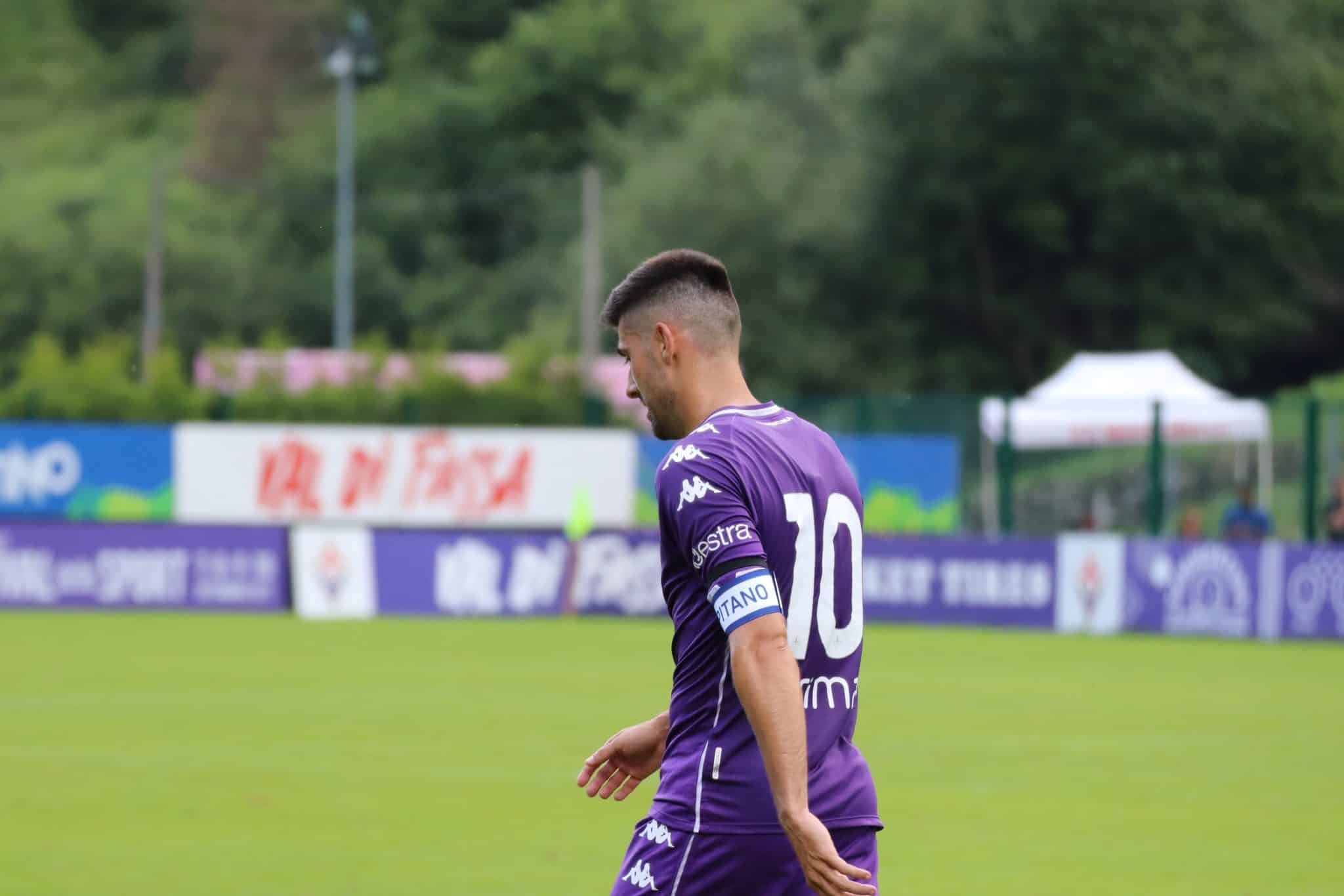 Moena, stadio Benatti, 29.07.2021, amichevole Fiorentina-Levico, foto Lisa Grelloni. Copyright Labaroviola.com