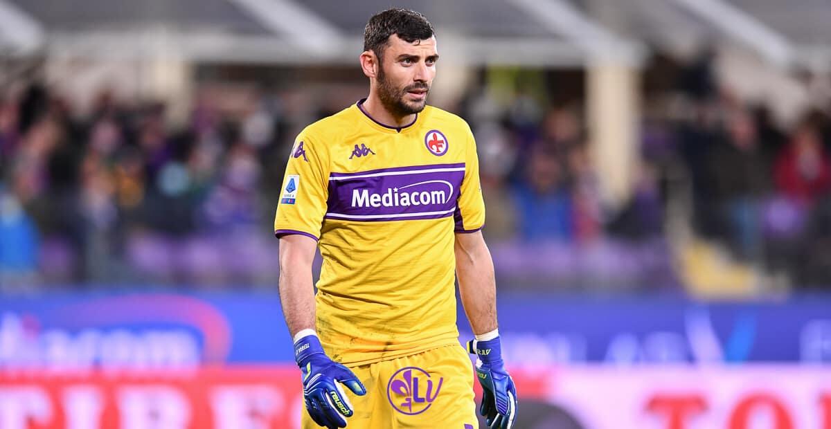 Prosegue lento il recupero di Dragowski, contro il Bologna giocherà ancora Terracciano - Firenze, stadio A.Franchi, 30.11.2021, Fiorentina-Sampdoria, foto Lisa Guglielmi. Copyright Labaroviola.com