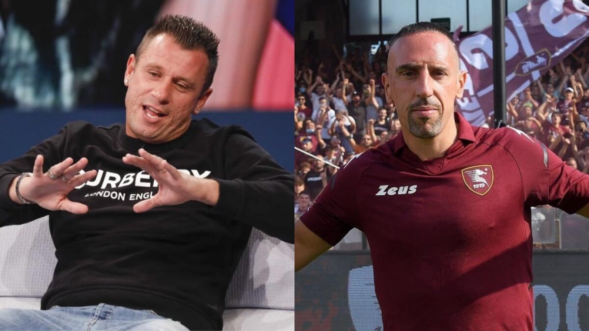 Tutti contro Cassano, ma su Ribery alla Salernitana aveva ragione. Figuraccia mondiale serie A - 