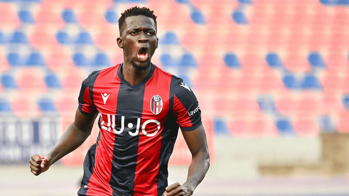 Al 42' Bologna-Fiorentina sull'1-1 al Dall'Ara. Barrow con uno splendido gol pareggia i conti - 