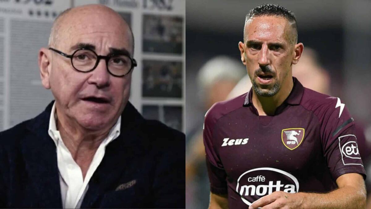 Bucchioni contro Ribery: "Sta prendendo pernacchie a Salerno, doveva rispettare la sua carriera" - 