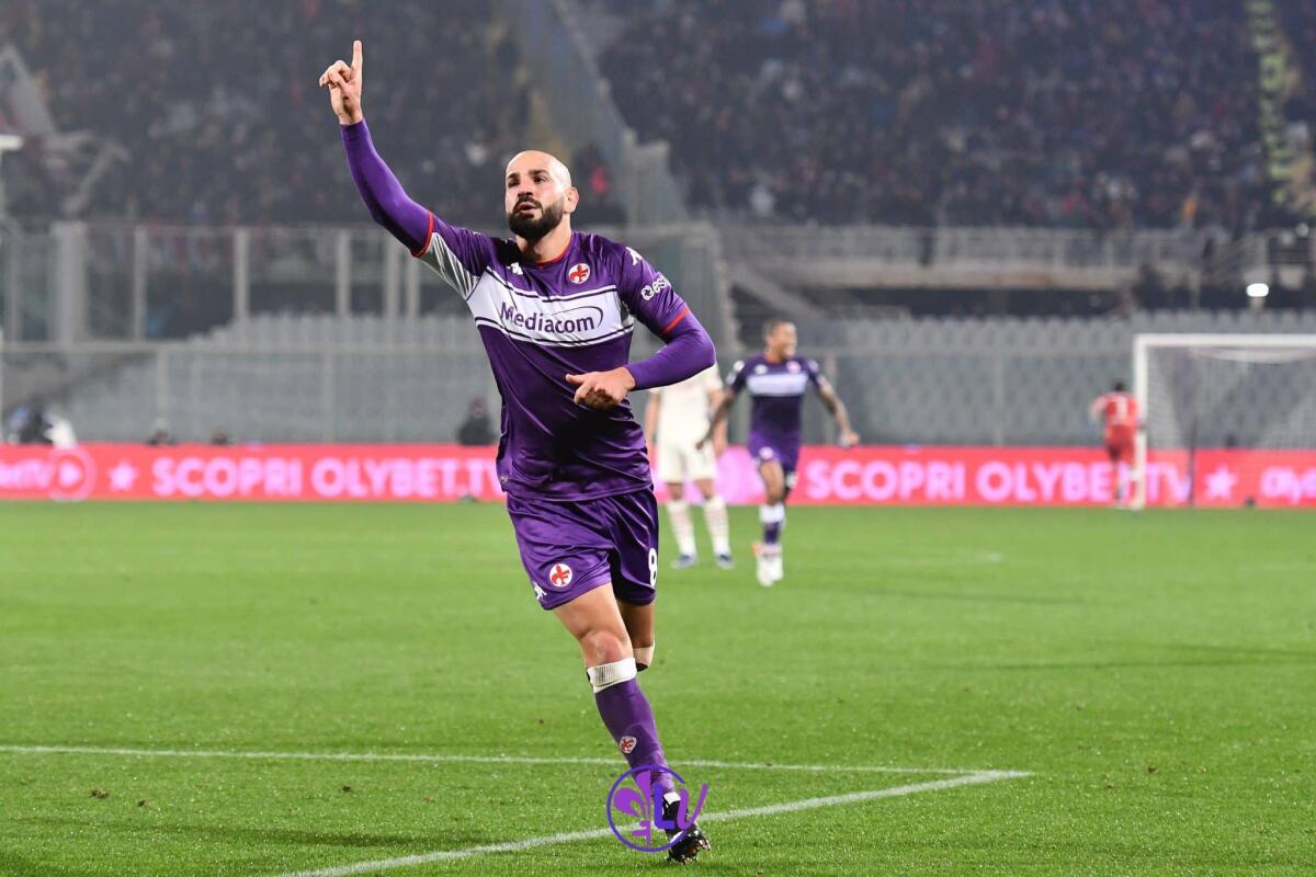 Saponara: "La mano sta bene, è solo un graffio. Grazie ai tifosi che mi hanno scritto un messaggio" - Esultanza Riccardo Saponara