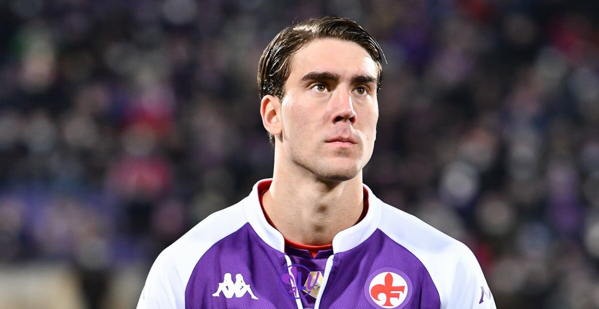 Tuttosport, la Juve sogna Vlahovic e insiste, è il primo obiettivo: Commisso non fa sconti  - Firenze, stadio A.Franchi, 30.11.2021, Fiorentina-Sampdoria, foto Lisa Guglielmi. Copyright Labaroviola.com