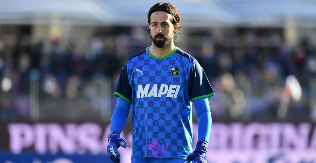 Consigli se la gode: "Contento di quello che ho fatto, la più bella parata quella su Milenkovic" - Firenze, stadio A.Franchi, 19.12.2021, Fiorentina-Sassuolo, foto Lisa Guglielmi. Copyright Labaroviola.com