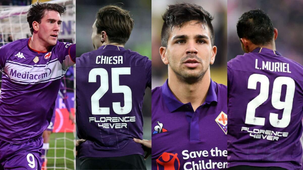 Il reparto offensivo della Fiorentina di Pioli era da urlo: Vlahovic, Simeone, Muriel e Chiesa - 
