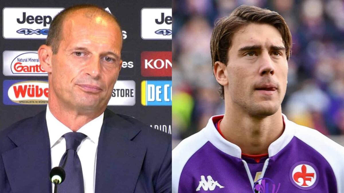 La Juventus rinuncia a Vlahovic a gennaio, Allegri: "Fino a giugno siamo a posto così" - 