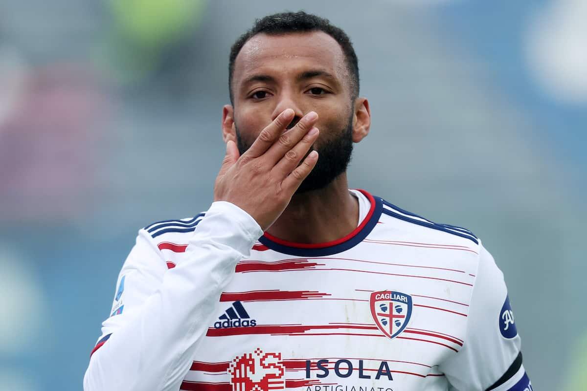 Niente da fare per la Fiorentina, il Cagliari considera Joao Pedro intoccabile, a gennaio resta - Reggio Emilia 21/11/2021 - campionato di calcio serie A / Sassuolo-Cagliari / foto Image Sport
nella foto: esultanza gol Joao Pedro