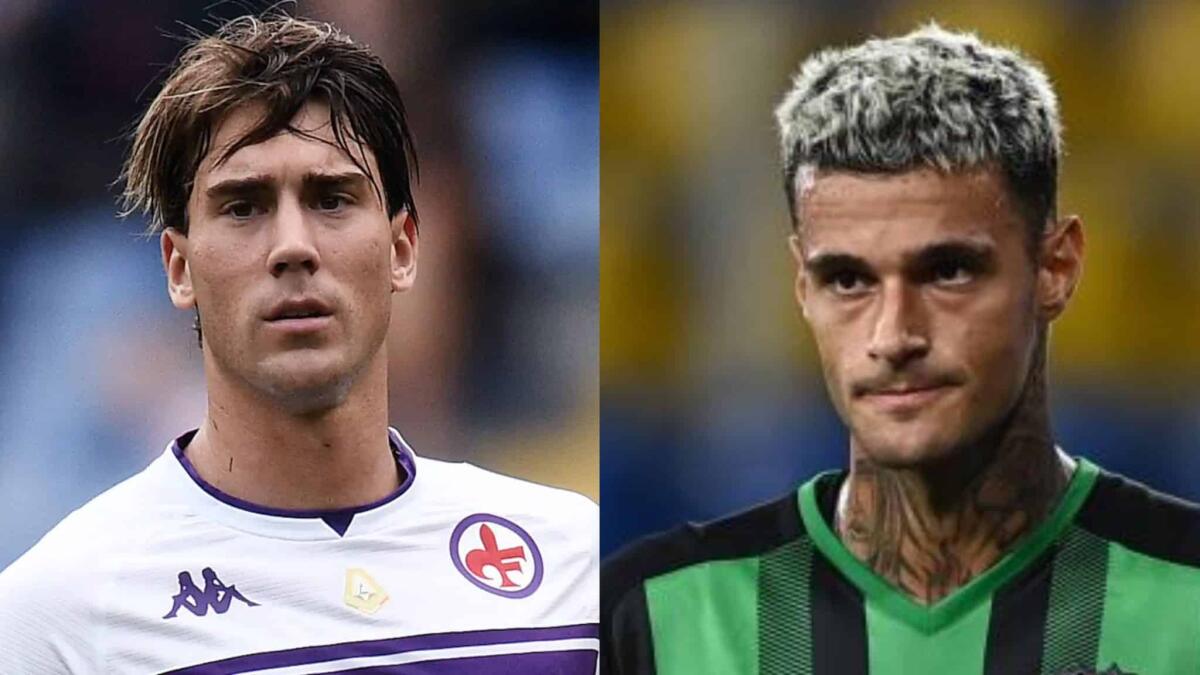 Gazzetta, Juventus vuole prendere Scamacca per girarlo alla Fiorentina in cambio di Vlahovic - 