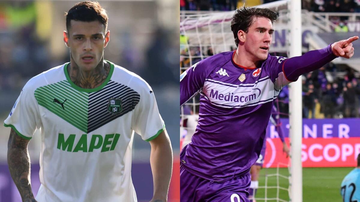 La Juventus non ha i soldi per Vlahovic e offre 35 milioni al Sassuolo per Scamacca - 