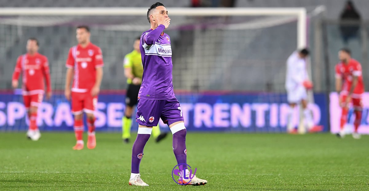 Firenze, stadio A.Franchi, 30.11.2021, Fiorentina-Sampdoria, foto Lisa Guglielmi. Copyright Labaroviola.com