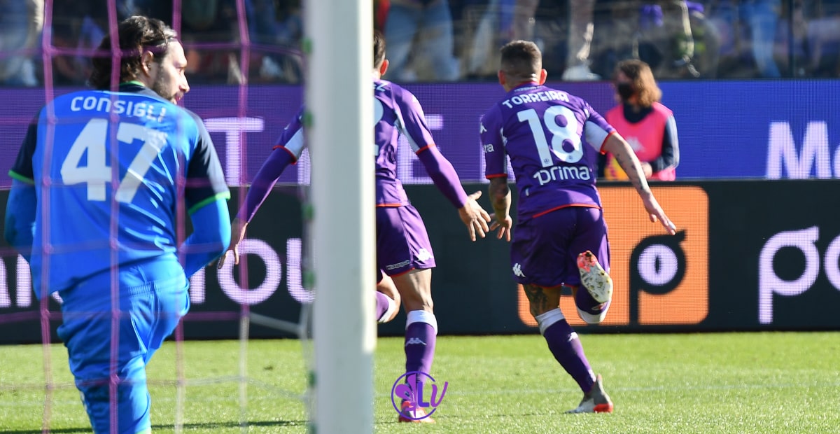 Firenze, stadio A.Franchi, 19.12.2021, Fiorentina-Sassuolo, foto Lisa Guglielmi. Copyright Labaroviola.com