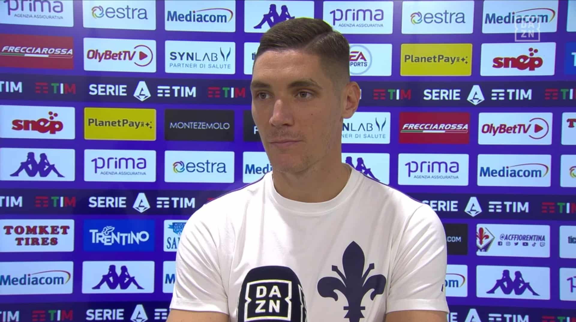 Milenkovic: "Partita tosta, non dobbiamo avere cali. Importante aver vinto davanti ai tifosi"